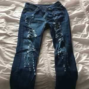Ripped jeans